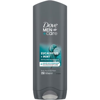 Гель для душа Dove Men+Care с эвкалиптом и мятой 250 мл