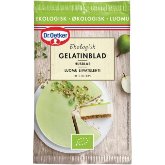 Желатин листовой DR.Oetker (органический) 10 шт