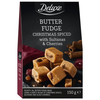 Рождественская пряная помадка с изюмом и вишней Deluxe 150 гр