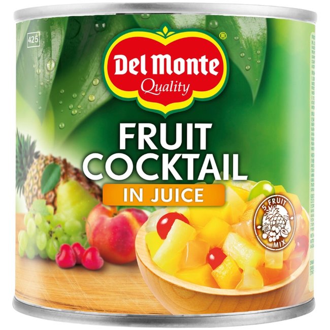 Коктейль фруктовый Del Monte в соке, 415 гр.