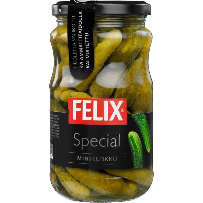 Огурчики маленькие Felix 340/190 гр