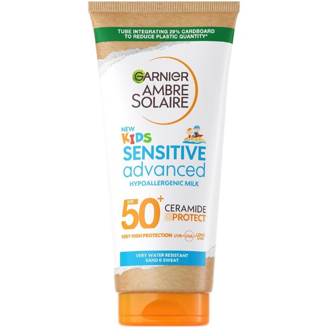 Солнцезащитный крем Garnier Ambre Solaire Sensitive Advanced Kids для чувствительной кожи 175 мл Солнцезащитный крем Garnier Ambre Solaire Sensitive Advanced Kids для чувствительной кожи 175 мл