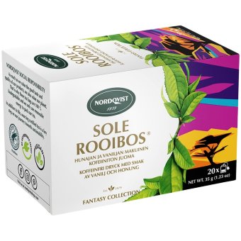 Чай Nordqvist Sole Rooibos 20 шт