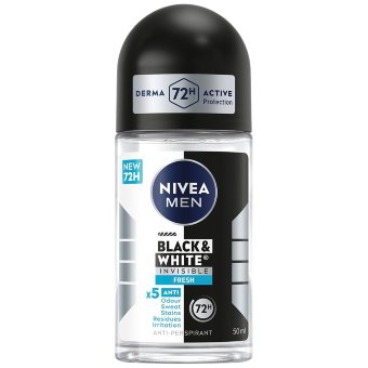 Nivea Антиперспирант шариковый Невидимый для черного и белого для мужчин 50 мл