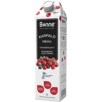 Морс клюквенный Premium Bonne 1 л