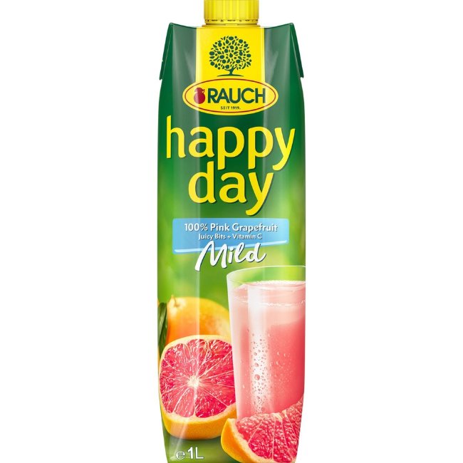 Сок розового грейпфрута Happy Day 1 л