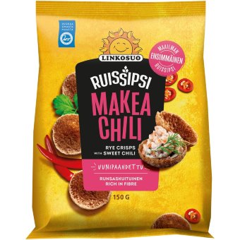 Ржаные чипсы (сладкий чили) Linkosuo 150 гр