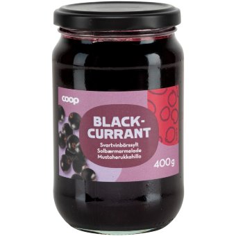 Варенье из черной смородины Coop 400 гр