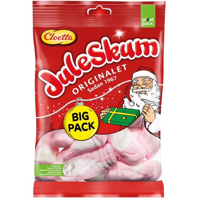 Мягкие зефирные конфеты Cloetta Juleskum Original 250 гр