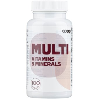Мультивитамины и минералы Coop 100 табл