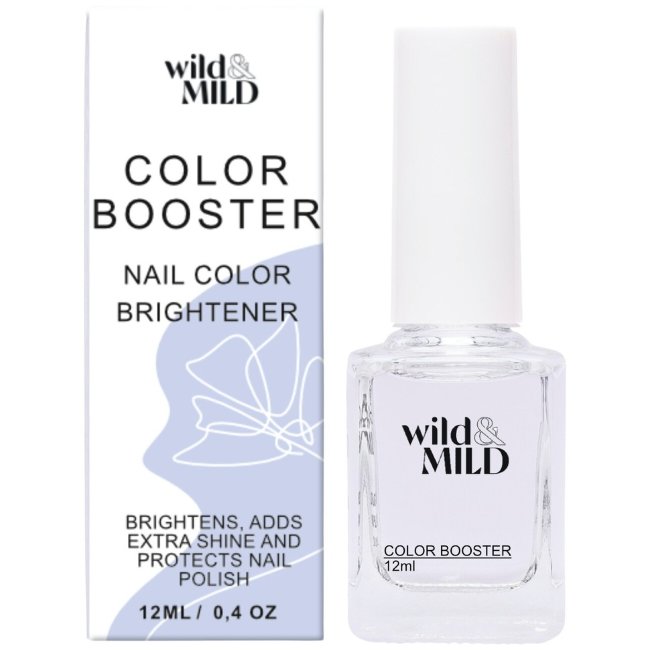 Блеск для ногтей Wild&Mild Color Booster - усилитель яркости цвета N002 12 мл