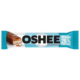 Протеиновый батончик OSHEE с кокосом и карамелью 48 гр Протеиновый батончик OSHEE с кокосом и карамелью 48 гр