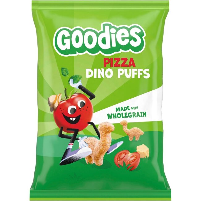 Злаковые шарики Goodies Dino Puffs Pizza 30 гр Злаковые шарики Goodies Dino Puffs Pizza 30 гр