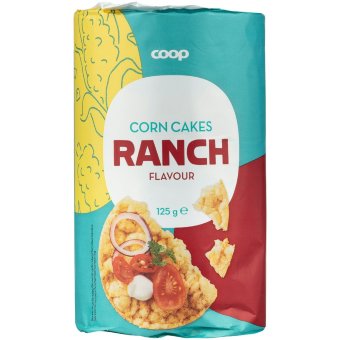 Кукурузные галеты Ranch Coop 125 гр