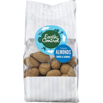 Миндаль в шоколаде с лакрицей Earth Control 150 гр
