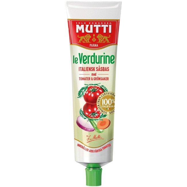 Двойной концентрат томатного пюре Mutti с овощами 130 гр