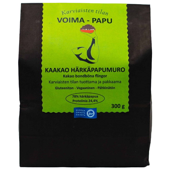 Шоколадно-гороховые хлопья Voima-Papu 200 гр