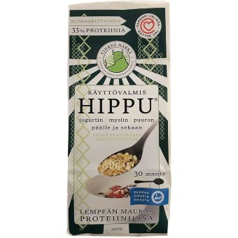 Протеиновые хлопья HIPPU 350 гр, 33% протеина, готовые к употреблению