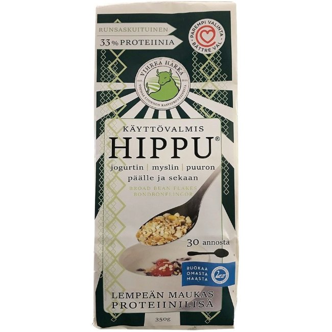 Протеиновые хлопья HIPPU 350 гр, 33% протеина, готовые к употреблению
