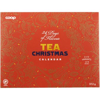 Чайный адвент-календарь Coop 37,2 гр Чайный адвент-календарь Coop 37,2 гр
