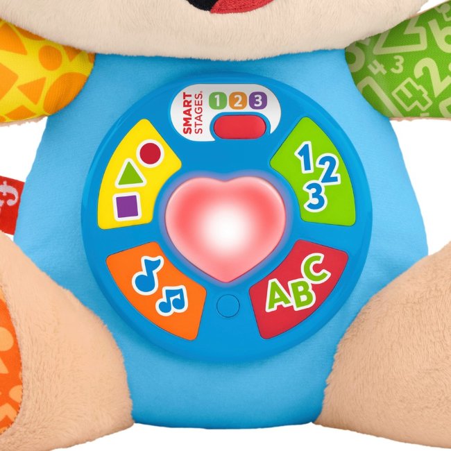 Обучающая мягкая игрушка Fisher-Price Laugh & Learn Smart Stages Puppy