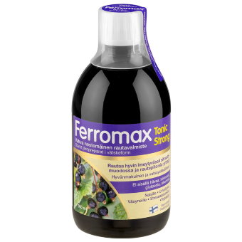 Жидкое железо Ferromax Tonic Strong 500 мл Hankintatukku