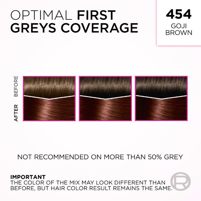 Крем-краска для волос L'Oréal Paris Casting Crème Gloss 454 Goji Brown медно-махагоновый легкий оттенок 1 шт