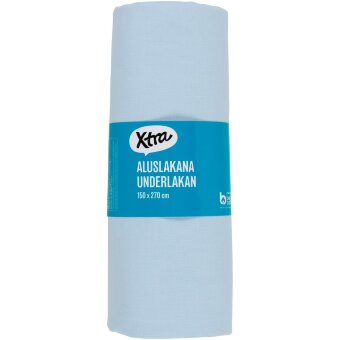 Простыня Xtra Uni 150x270 см, светло-голубая
