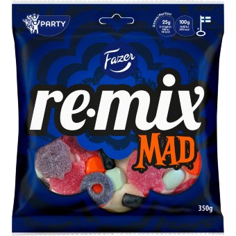Ассорти конфет Fazer Remix Mad 350 гр