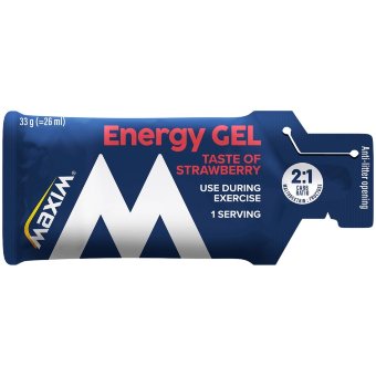 Энергетический гель клубника Maxim 33 г