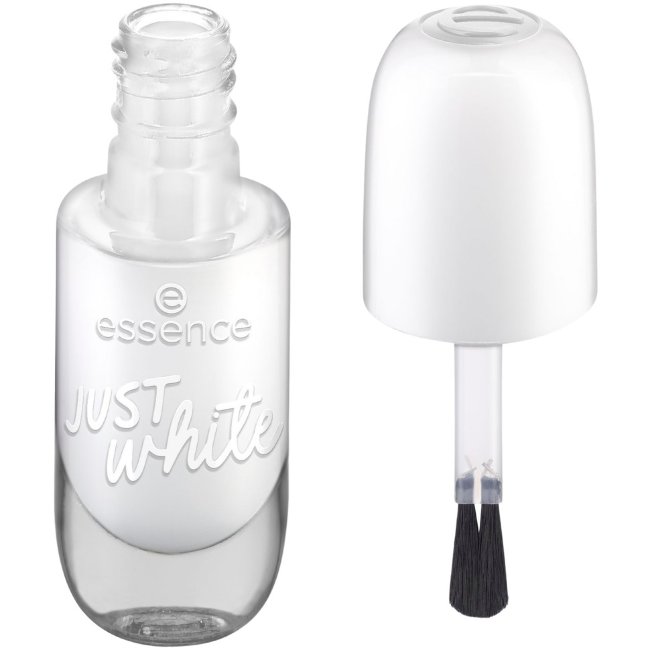 Гель-лак для ногтей essence gel nail colour 33 JUST white 8 мл
