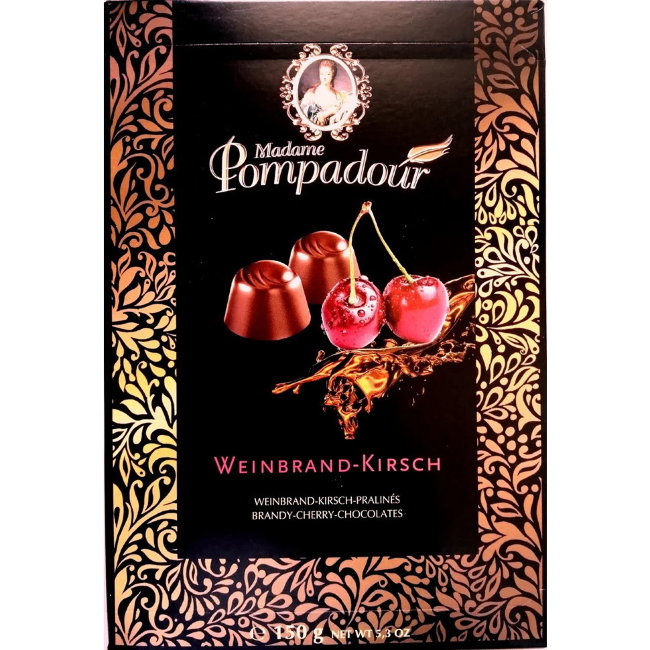 Конфеты Madame Pompadour ликер и вишня 150 гр