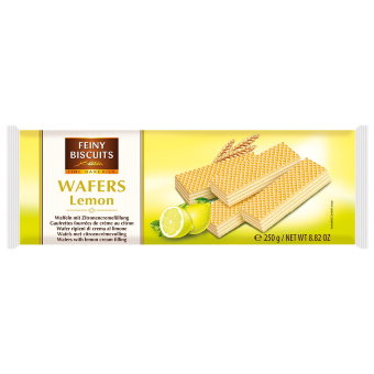 Вафли с лимонным кремом Feiny Biscuits Wafers Lemon 250 гр