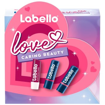 Подарочный набор Labello Caring Beauty 2025 (3 шт)
