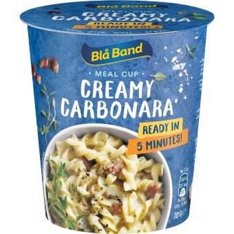 Паста Сливочная карбонара Blå Band Meal Cup Creamy Carbonara 70 гр