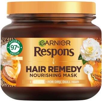 Маска для сухих и тусклых волос (аргановое масло и камелия) Garnier Respons 340 мл