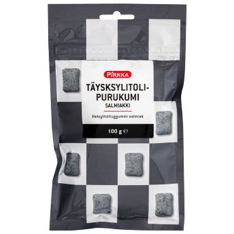 Жевательная резинка с лакрицей Pirkka 100 гр