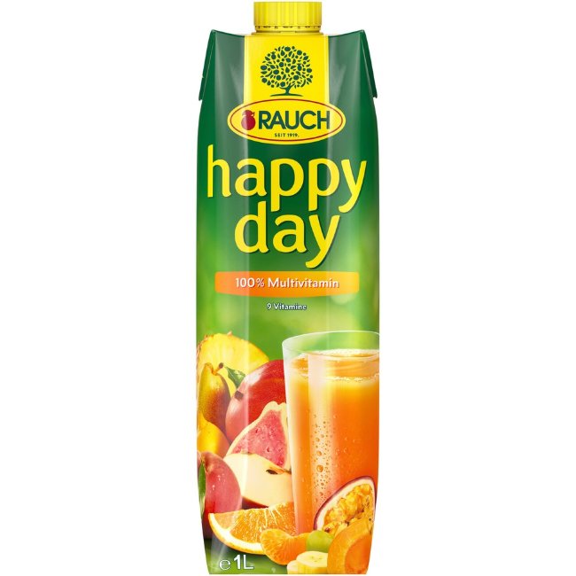 Мультивитаминный сок Happy Day 1 л