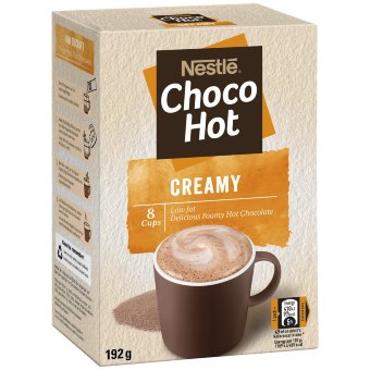 Порошок молочного какао Nestlé Choco Hot кремовый 8 шт/уп 192 гр