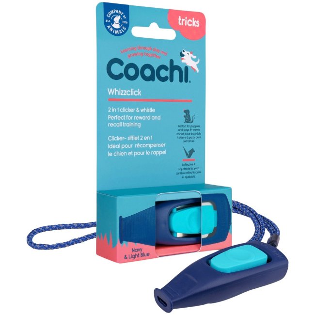 Свисток для тренировки собак Company Of Animals Coachi Whizzclick темно-синий