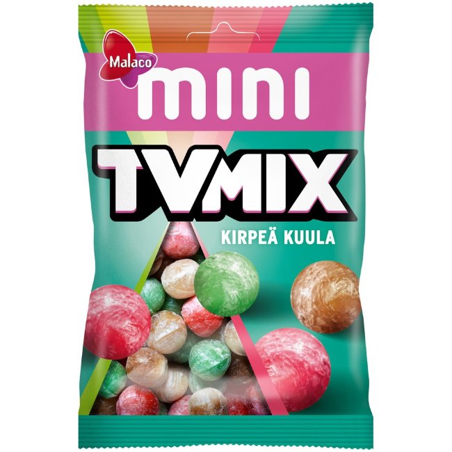 Микс конфет Malaco TV Mix Mini кислые шарики 90 гр