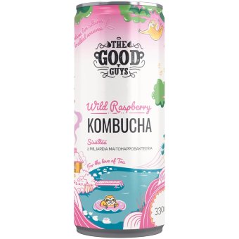 Камбуча The Good Guys со вкусом дикой малины 330 мл