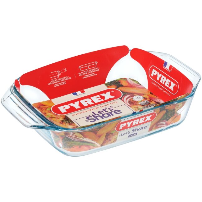 Стеклянная форма для запекания Pyrex Irresistible 31x20 см Стеклянная форма для запекания Pyrex Irresistible 31x20 см