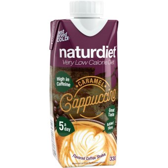 Напиток для похудения Naturdiet Protein Caramel-Cappucino 330 мл
