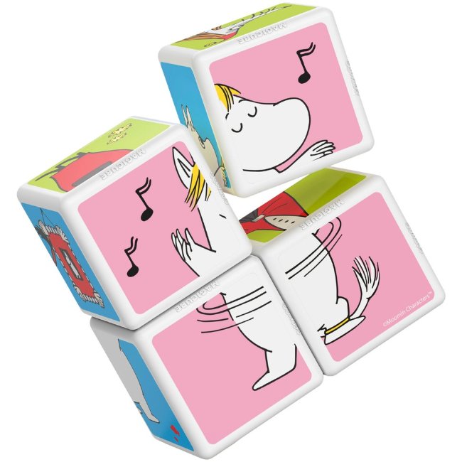 Магнитные кубики Geomag Magicube Muumi - 4 шт