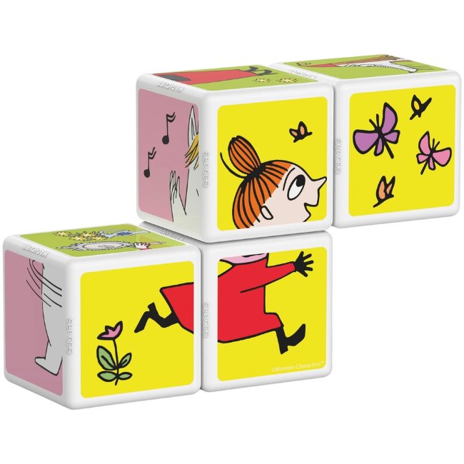 Магнитные кубики Geomag Magicube Muumi - 4 шт