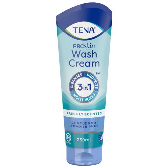Крем для интимной гигиены (без использования воды) Tena Wash Cream 3в1 250 мл