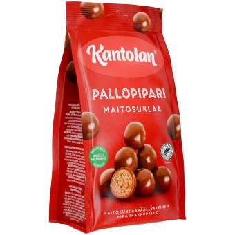Рождественские имбирные шарики в молочном шоколаде Kantolan Pallo Pipari 150 гр Рождественские имбирные шарики в молочном шоколаде Kantolan Pallo Pipari 150 гр