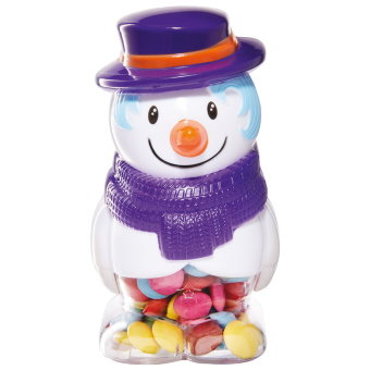 Зимние персонажи с шоколадными гранулами Favorina (Снеговик) 200 гр