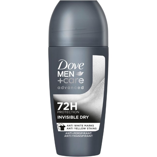 Антиперспирант роликовый Dove Men+Care 72h Advanced Invisible Dry 50 мл